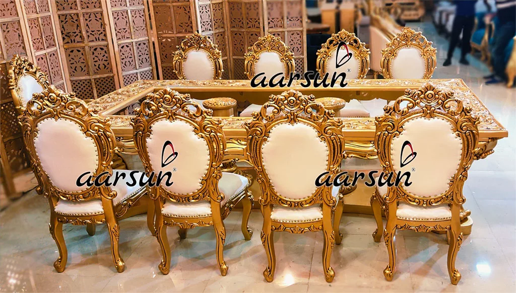 Splendidly bet online betus  Carved 10 Seater Dining Set  2025