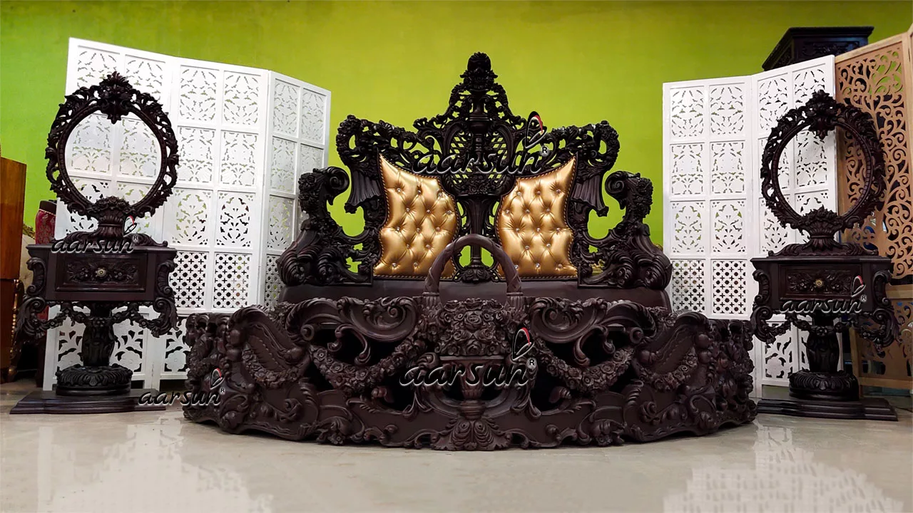 Super Luxurious quizlet.com Round Bed 2025