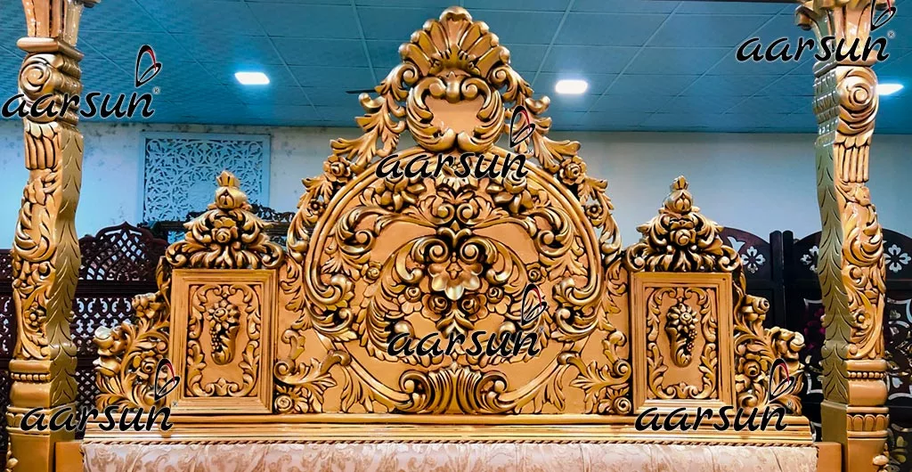 Truly mrworldpremiere  Majestic Poster Bed in Solid Wood 2025