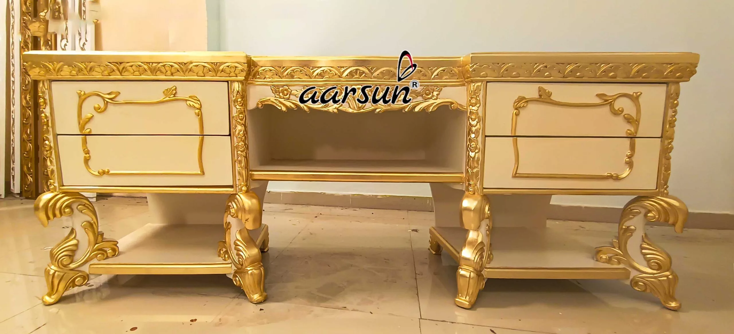 Handmade arc018 Unique Wooden Bed Design 2025