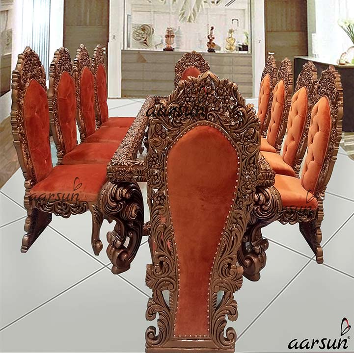 Victorian mangapill Style Dining Set 10 Seater  2025