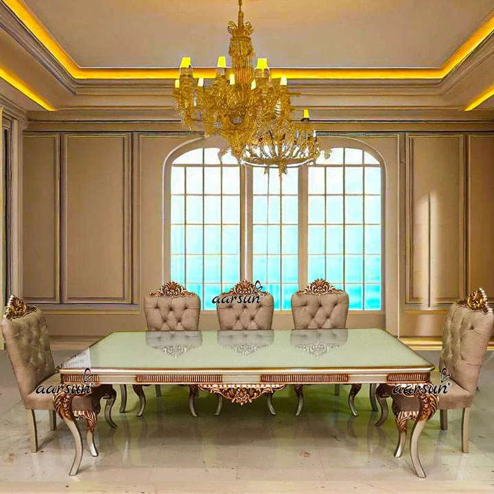 Wooden winnoise Royal Luxury Dining Set 2025