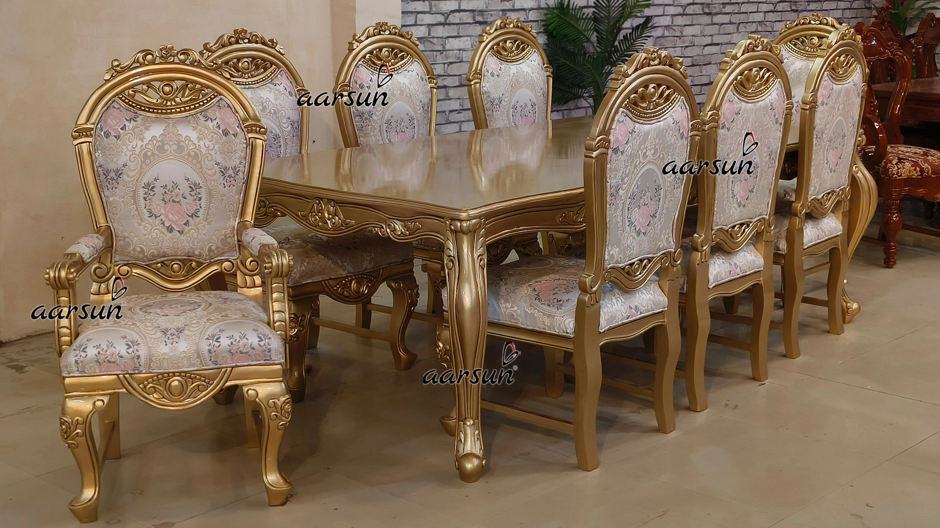 Victorian- Classical soap2day alternative 8 seater Dining Set  2025