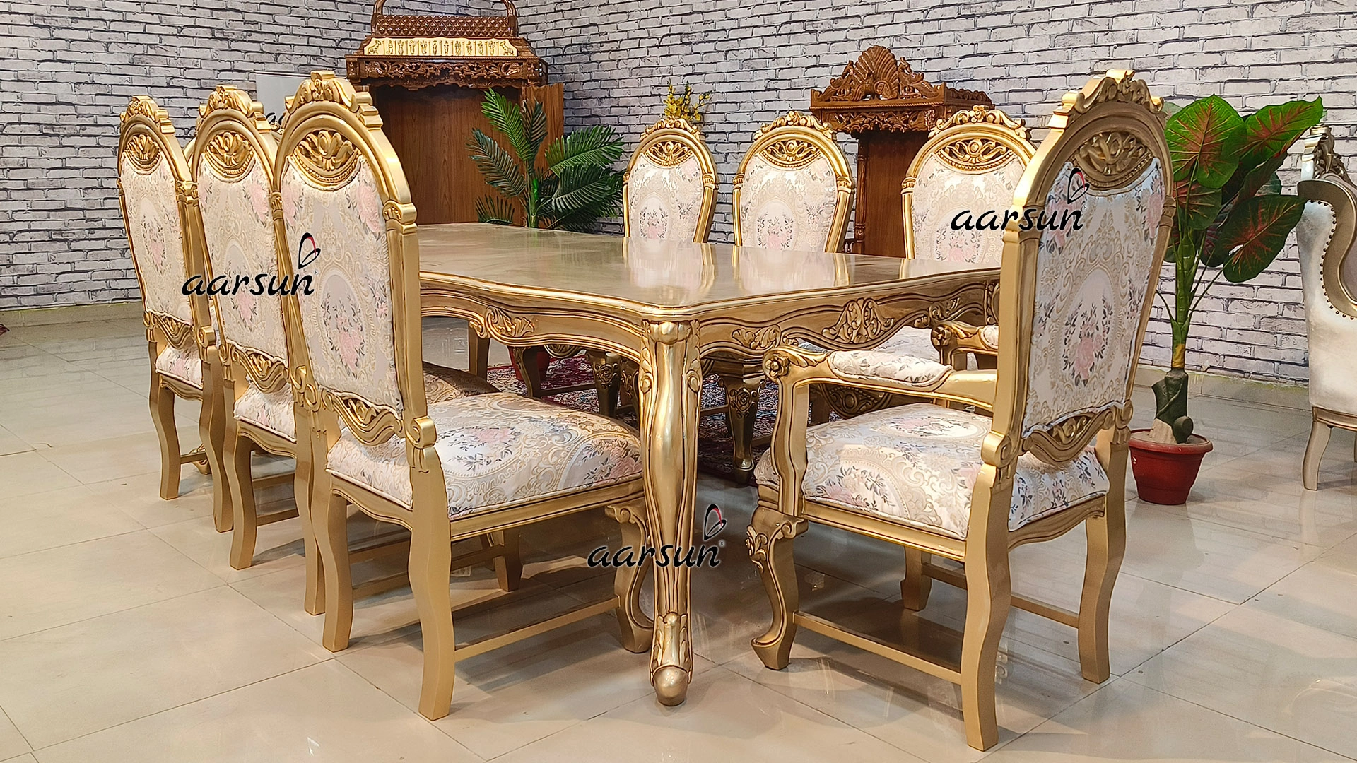 Victorian- Classical soap2day alternative 8 seater Dining Set  2025