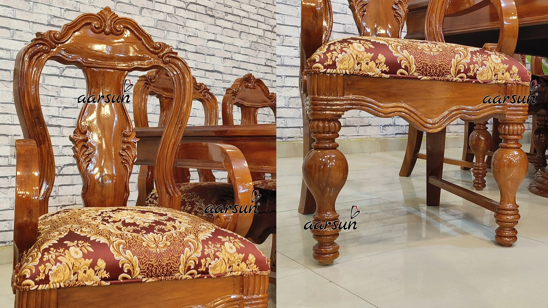 8-Seater streameast.to  Light Walnut Dining Set 2025