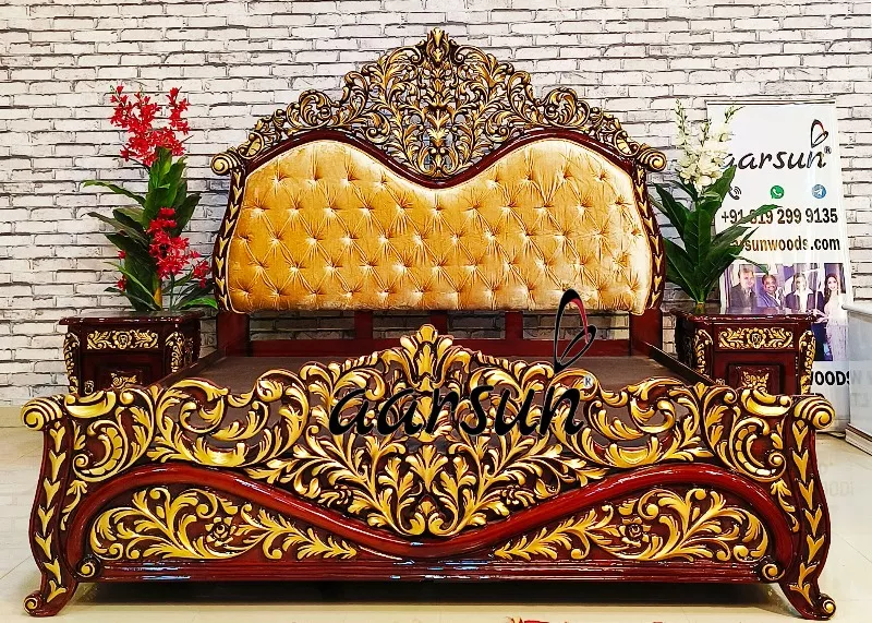Royal cargurus.com Wooden Bed Exclusive Designer Unit  2025