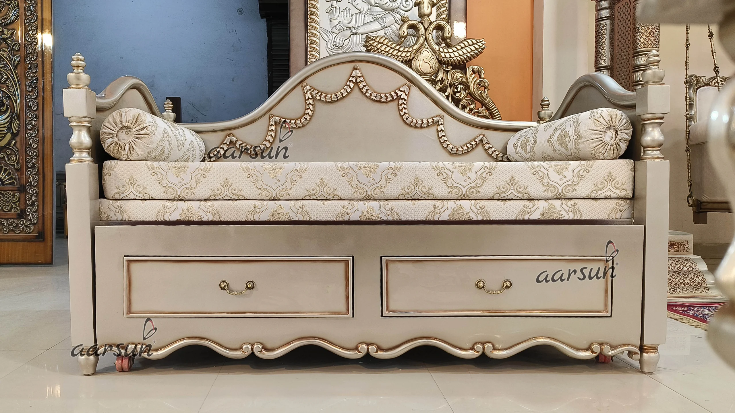 Convertible  Sofa Cum Bed With Front Drawers 2025