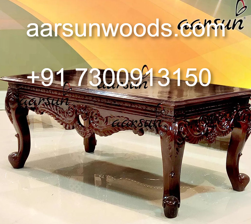 Elegant Handmade Center Table with Storage Solutions 2025