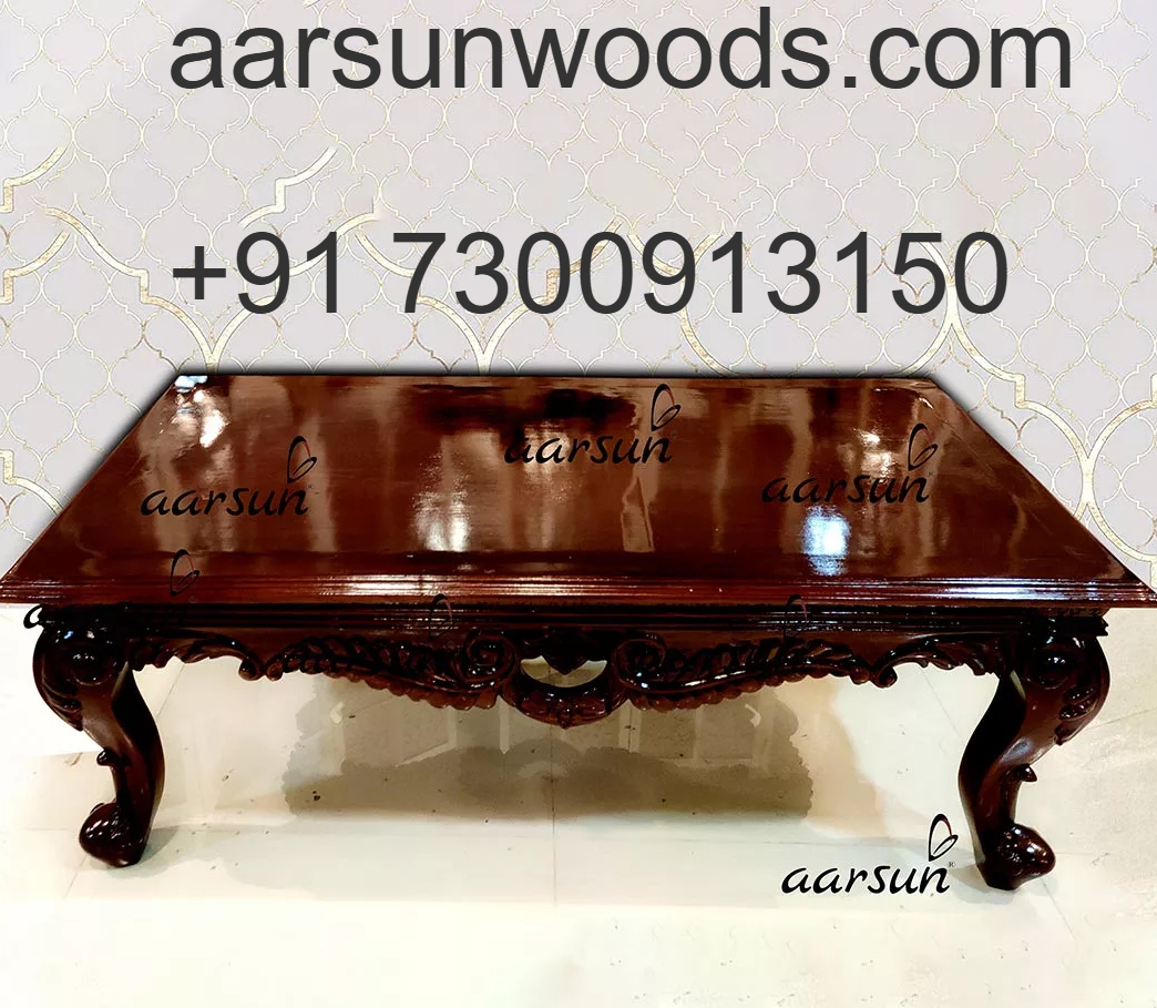Elegant Handmade Center Table with Storage Solutions 2025