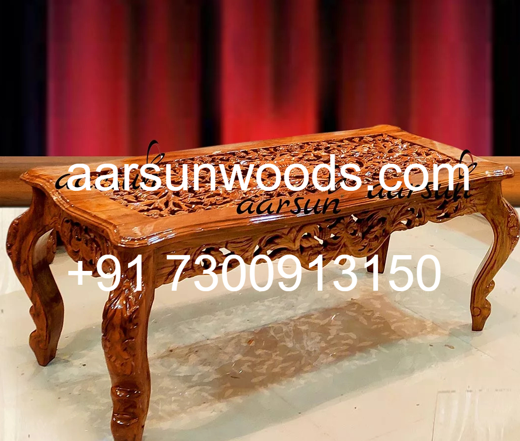 Elegant Wooden Teapoy  Crafted by Hand with Love 2025