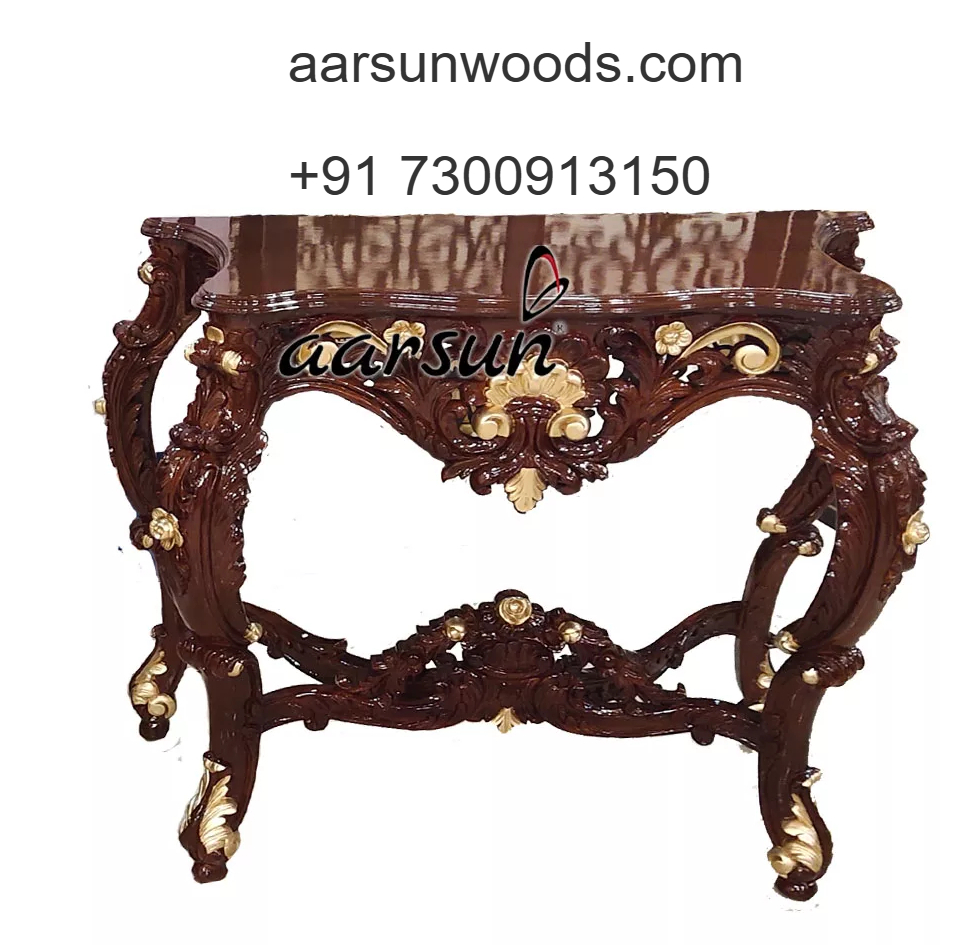 Classic Wood Console Table  Ideal for Entryways & Foyers 2025