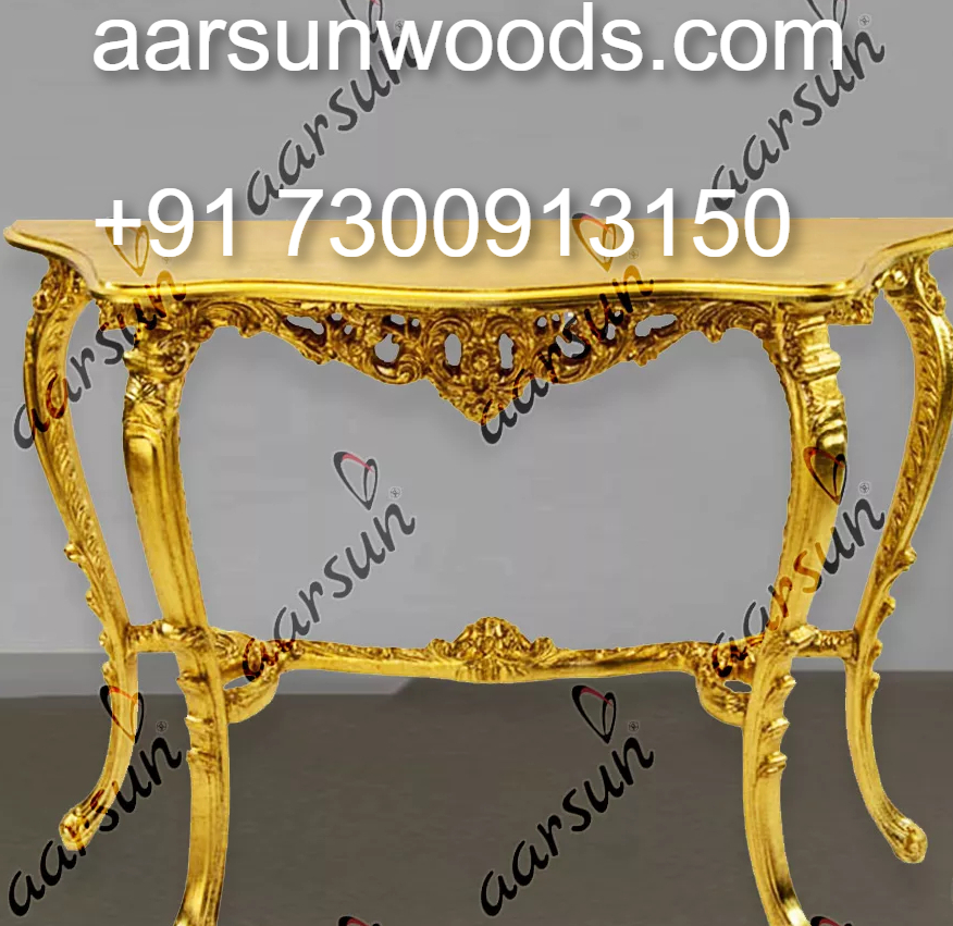 Warm Rustic Console Table in Natural Wood  2025