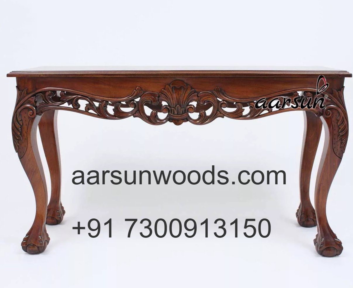 Small-Space Solutions  Slim Wooden Console Table 2025