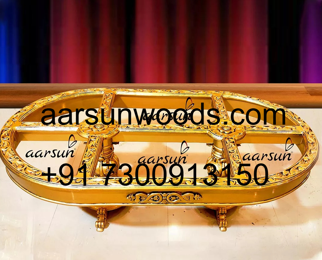 Vintage Oak Wooden Table Frame for Coffee Tables 2025