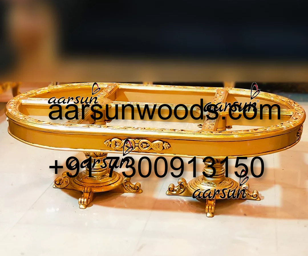 Vintage Oak Wooden Table Frame for Coffee Tables 2025