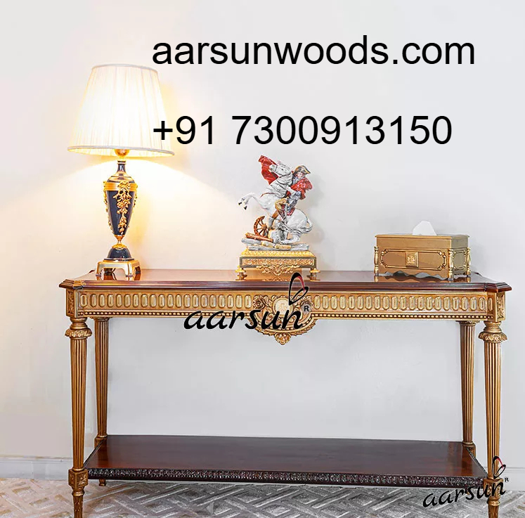 Art Meets Furniture Designer Console Table Trend  2025