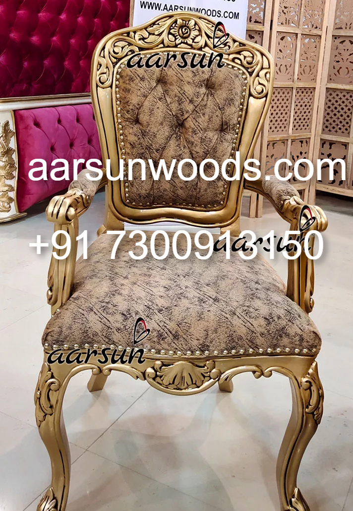 Vintage Prestige Office Furniture  Gold and Teak Harmony  2025