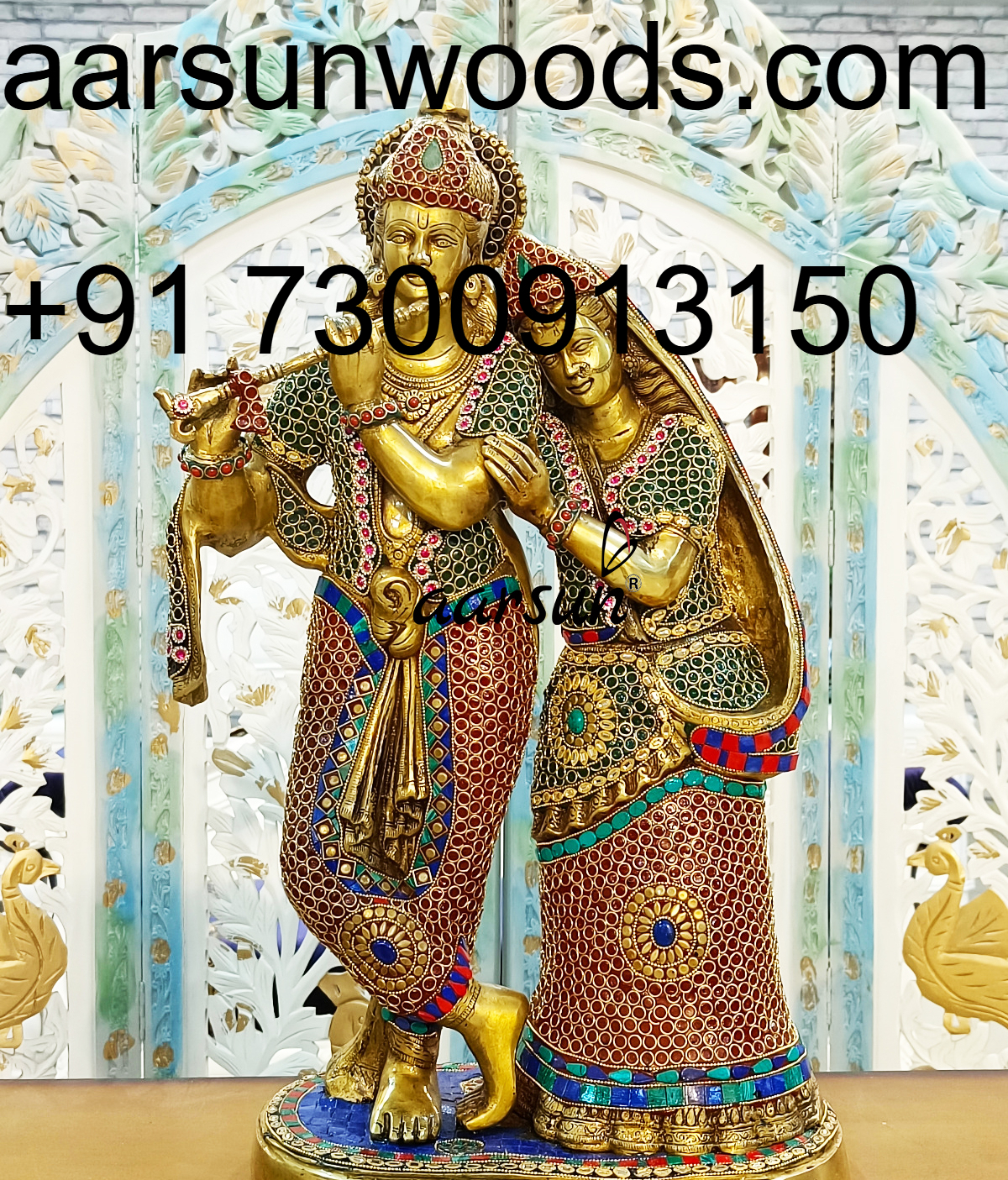 A Glimpse of Heaven The Incredible Radha Krishna Statue 2025