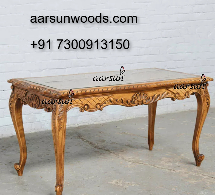 Art Deco Vintage Coffee Table  Retro Glam  2025