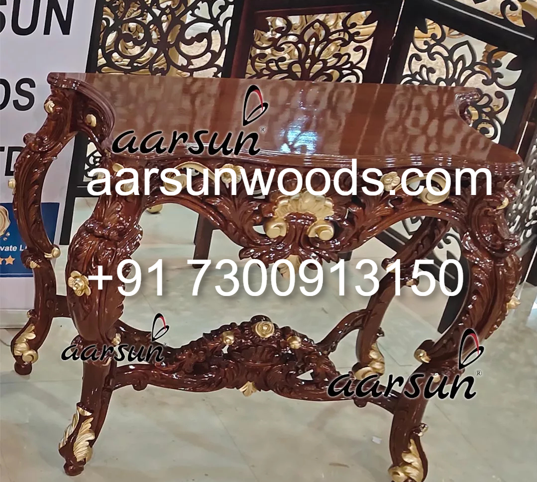 Classic Wood Console Table  Ideal for Entryways & Foyers 2025
