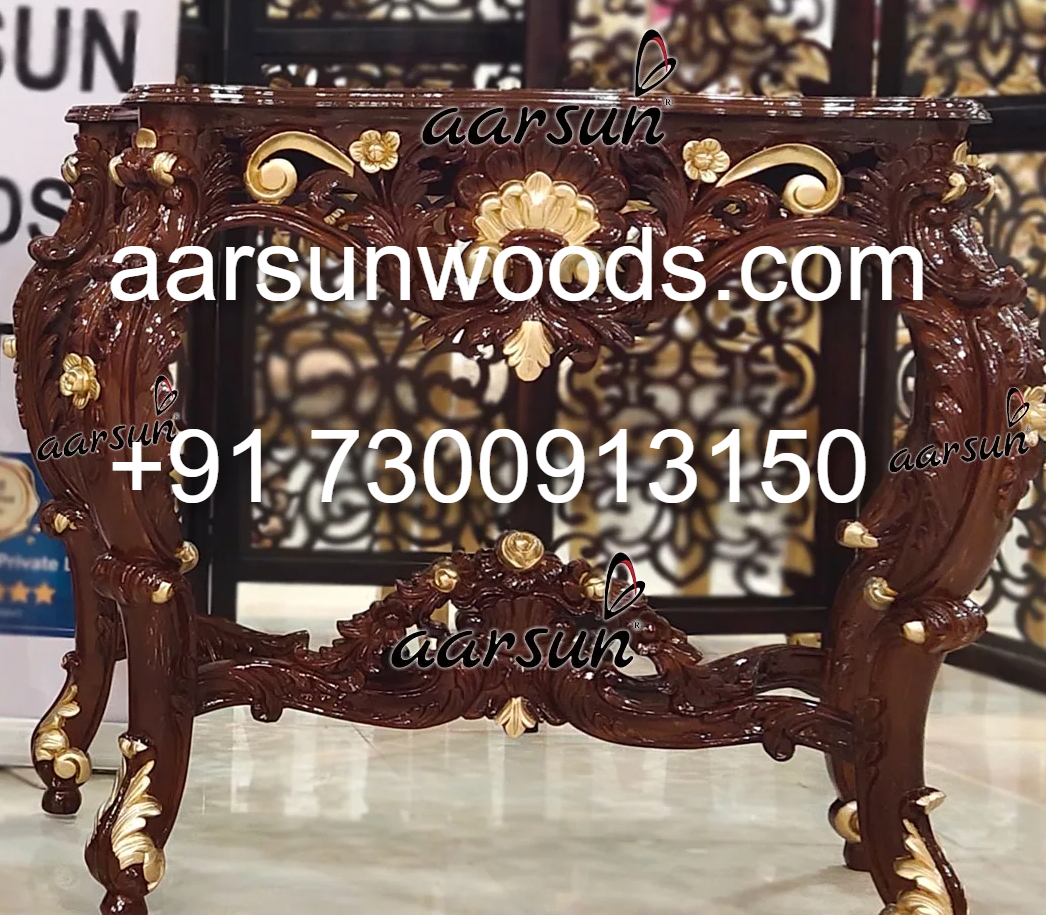 Classic Wood Console Table  Ideal for Entryways & Foyers 2025
