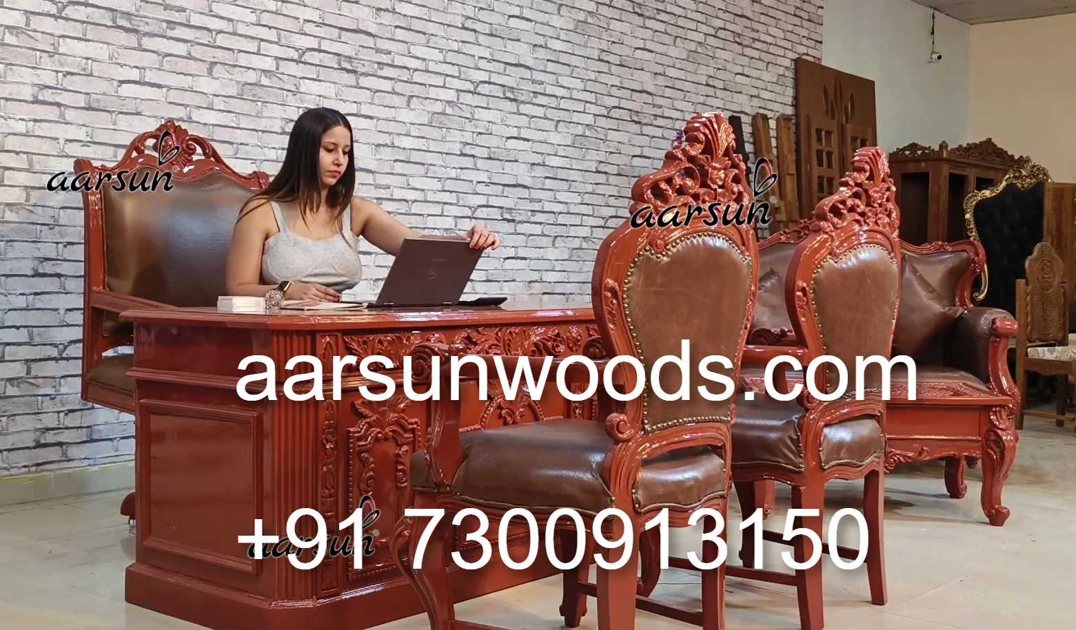 Upgrade Your Workspace with Premium Teak Office Furniture 2025