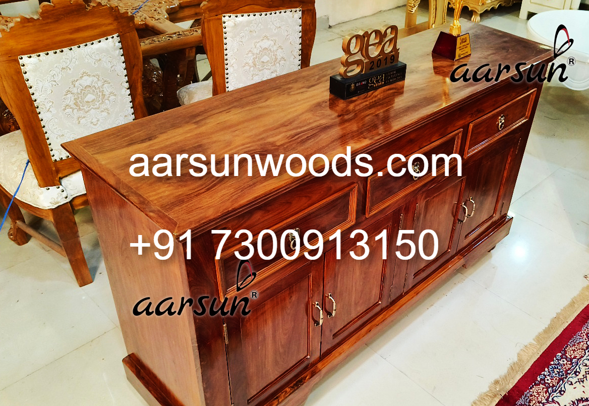 Natural Beauty  Handcrafted Solid Wood Console  2025
