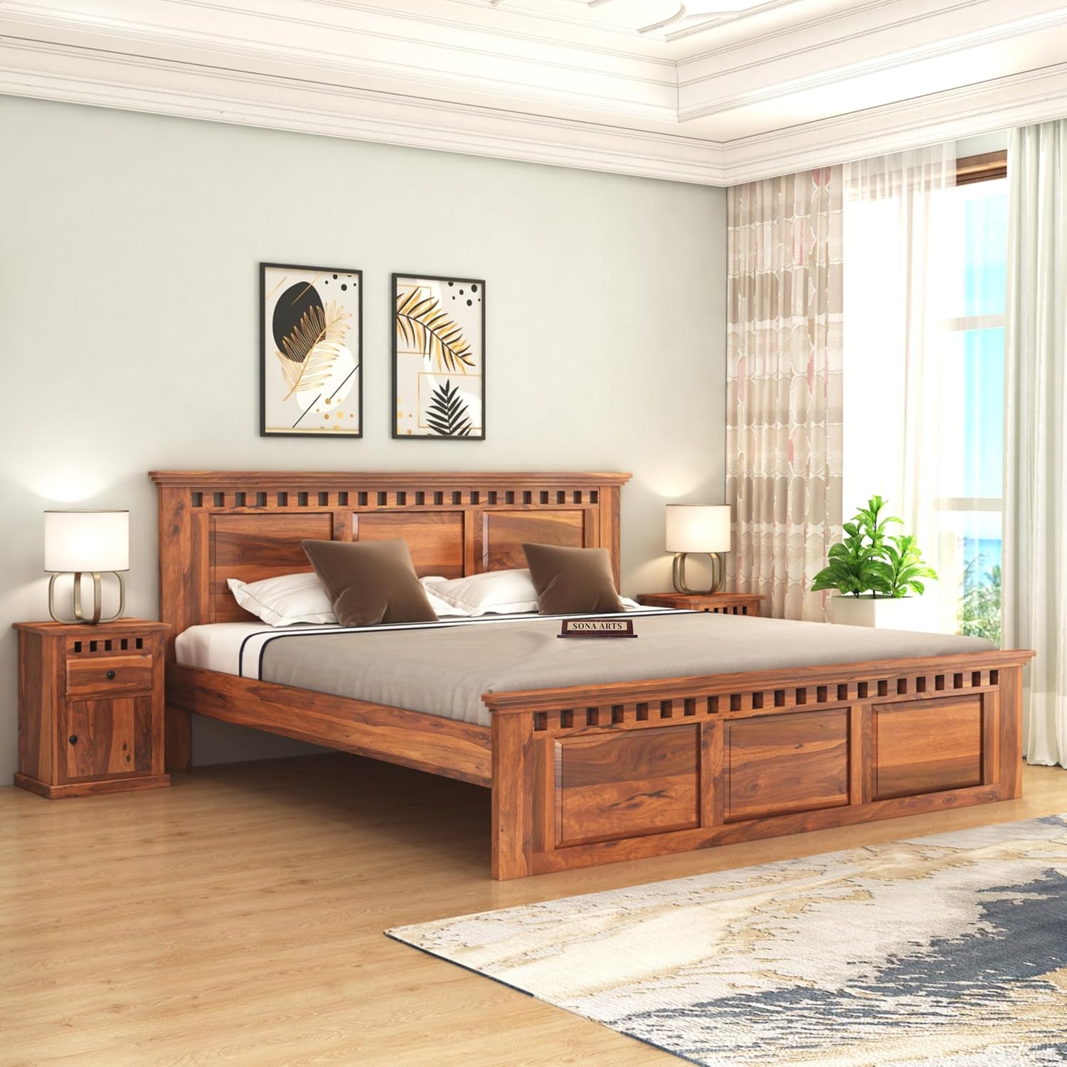 Upgrade Your Bedroom with Stunning Wooden Bed Furniture