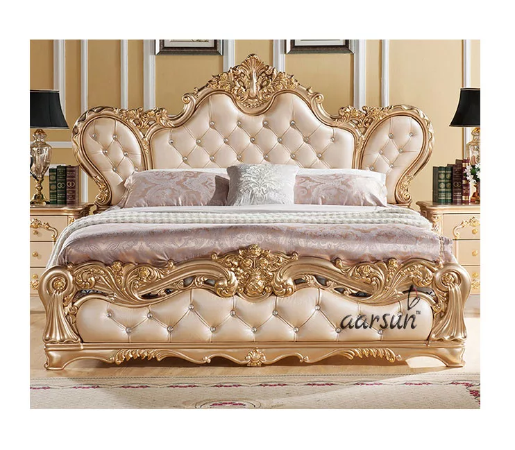 Elegant Antique Wooden Bed A Statement of Style 2025