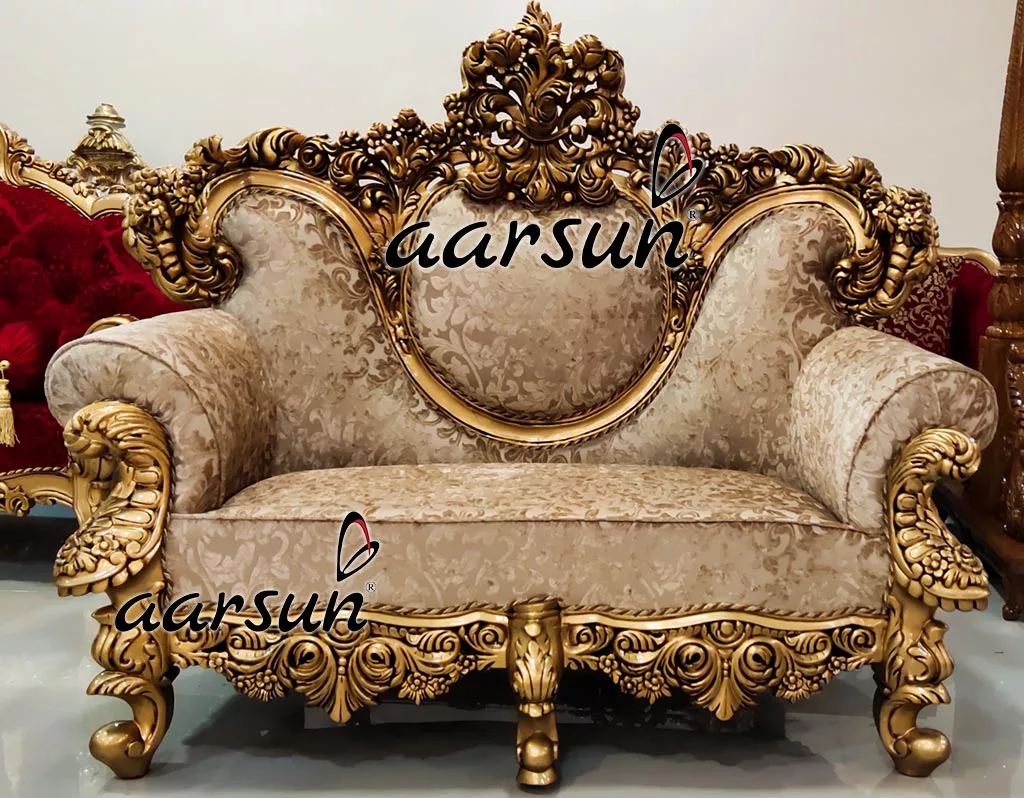 Pure Gold Premium Luxury Sofa Set Collection 2025
