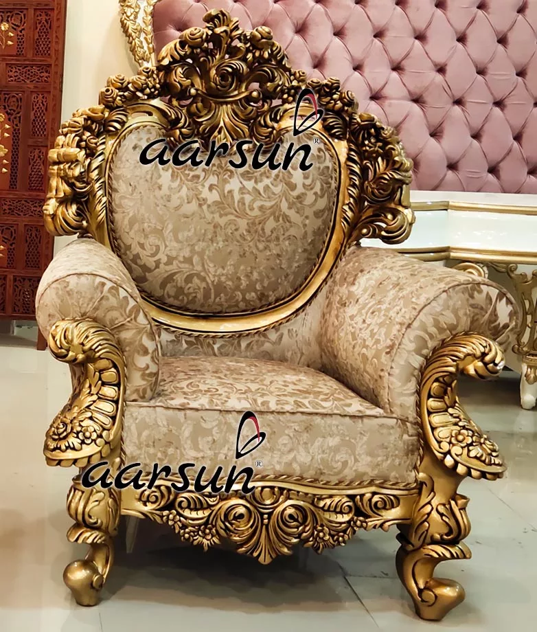 Pure Gold Premium Luxury Sofa Set Collection 2025