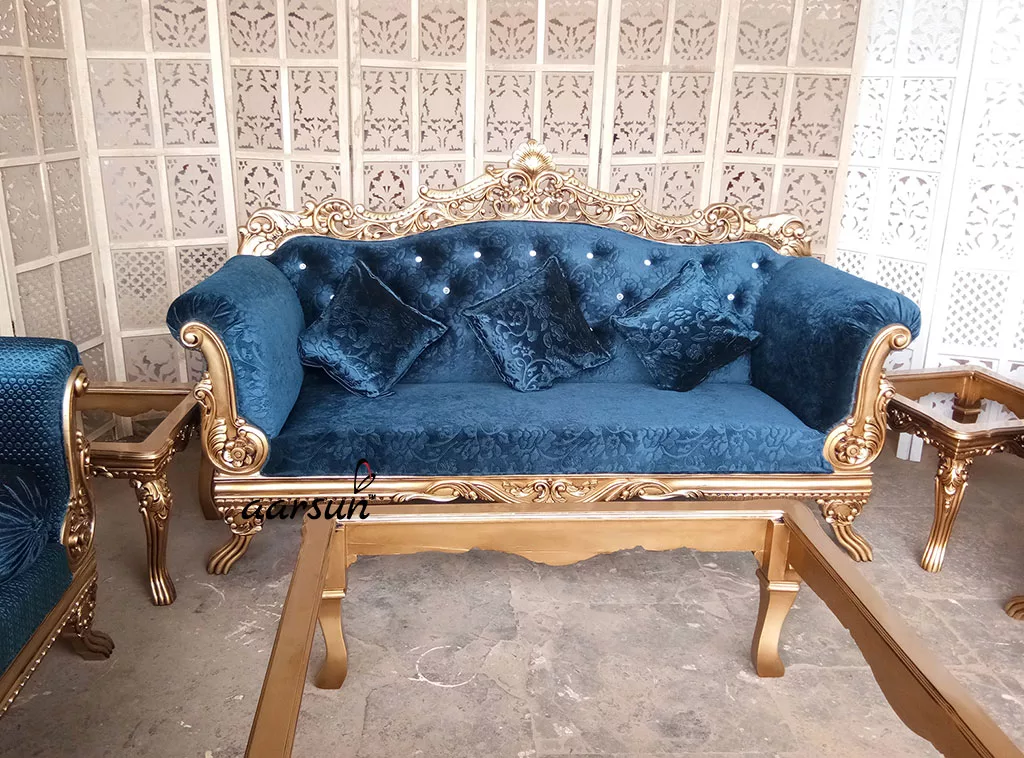 Exquisite Teak Sofa Set for Luxurious Living Room Decor 2025