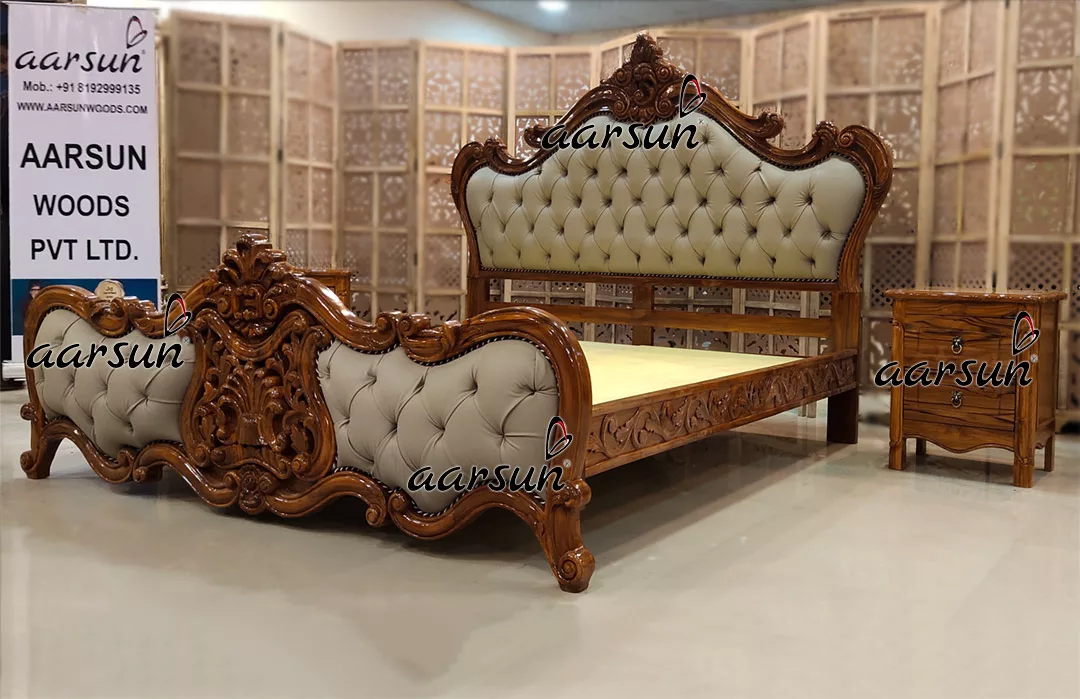 Top Classic Teak Wood Bed Designs for Your Bedroom 2025