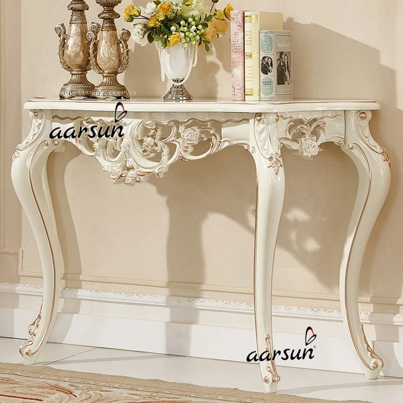 Small Reclaimed Pine Console Table for Narrow Hallway