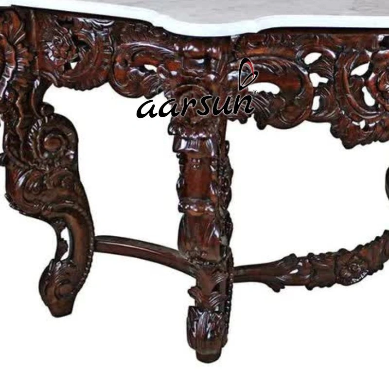 Small Eco Reclaimed Entryway Console Table