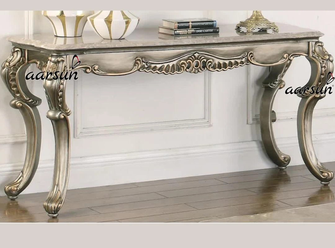 Luxury Wooden Hallway Table for Home Decor