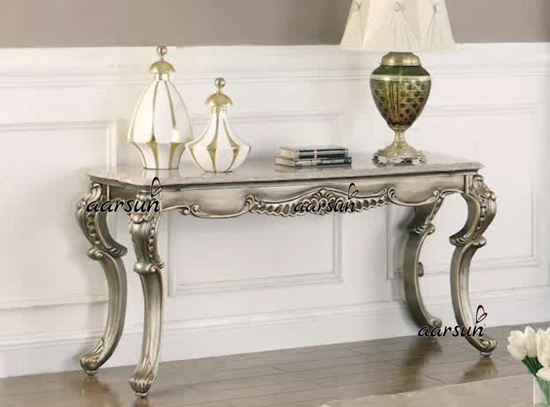 Luxury Wooden Hallway Table for Home Decor