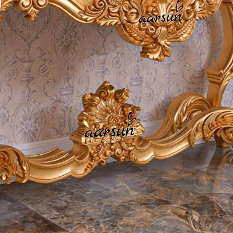 Luxurious Wooden Console Table Design