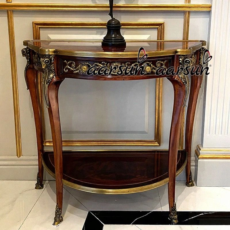 Premium Carved Console Table for Living Room