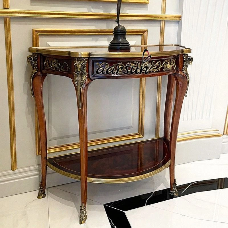 Premium Carved Console Table for Living Room